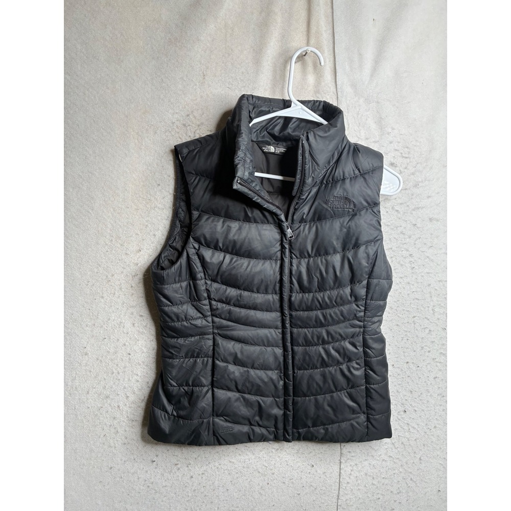 The North Face Aconcagua 550 Down Puffer Vest Womens Medium Black Full Zip
